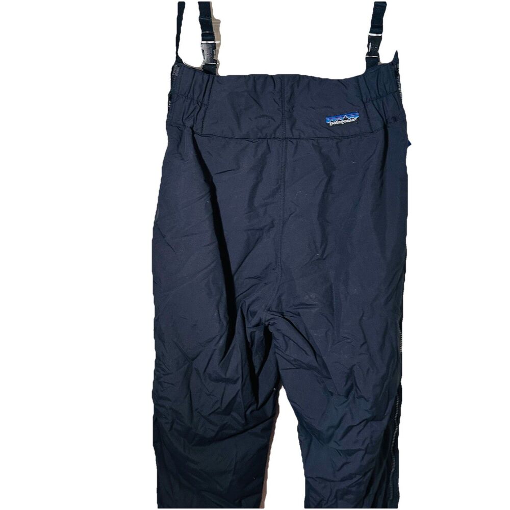 Patagonia Womens suspenders  Ski Snowboard Pants Sz 12 L Black Gore-Tex